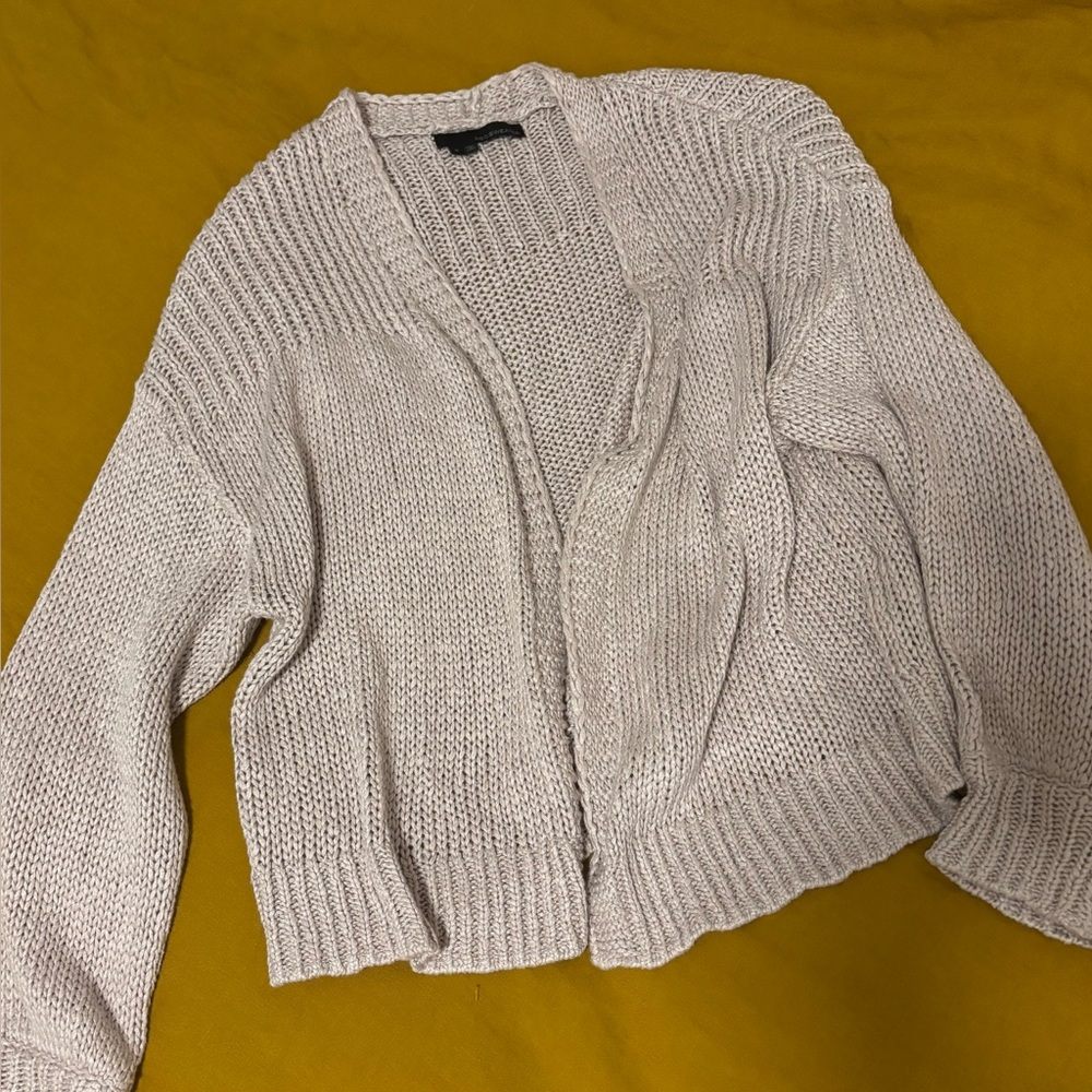 Linen and Silk Blend Cardigan